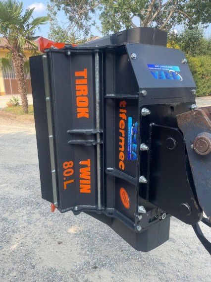 Testata trinciante Tifermec TWIN 80 L